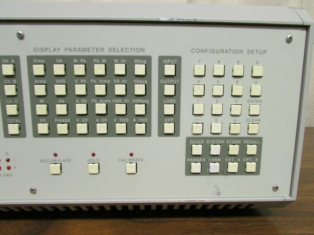 XITRON 2503 3-Channel Power Analyser System Analyzer AS-IS
