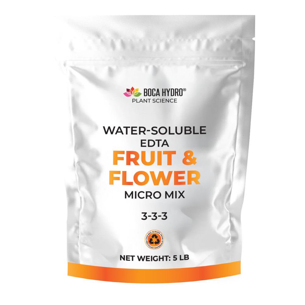 Boca Hydro EDTA Fruit and Flower Micro Mix Chelated Micronutrient Blend
