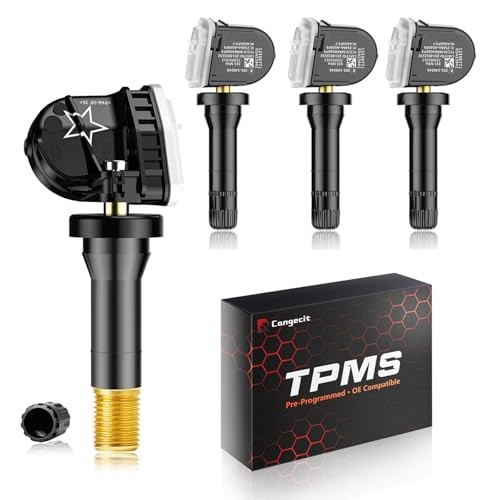 Pre-Programmed 315MHz TPMS Sensor Fit for Chevy Traverse (2008–2017),