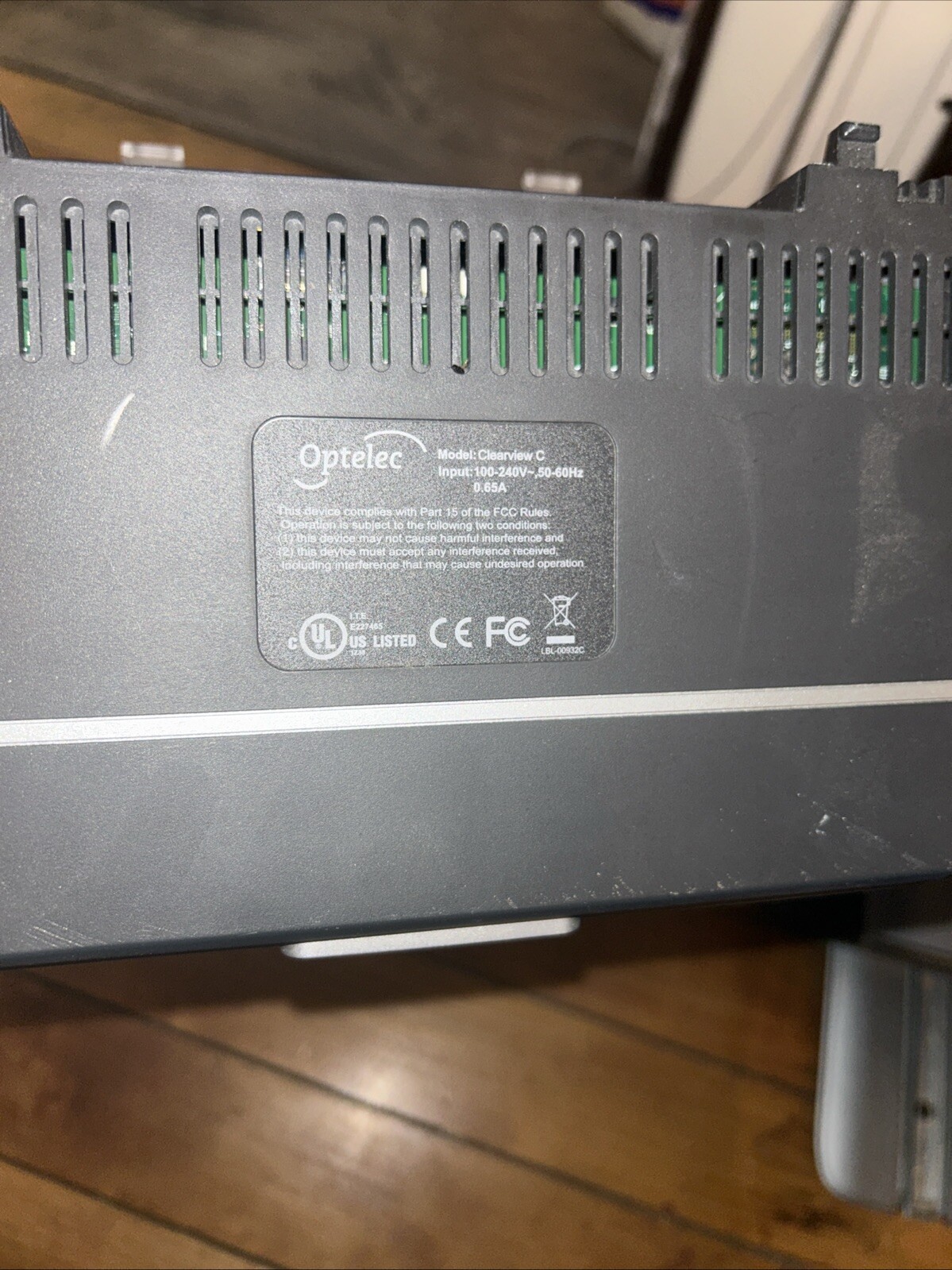 OPTELEC CLEARVIEW C SPEECH LOW VISION VIDEO MAGNIFIER 24" HDTV . Pick Up Only