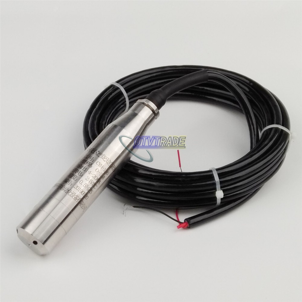 1PCS NEW 4-20MA 0.5mRangeWaterLevelTransmitterLiquidLevelTransducerSensor#