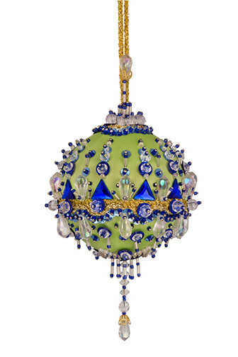 The Cracker Box Inc Christmas Ornament Kit Eclipse on Emerald