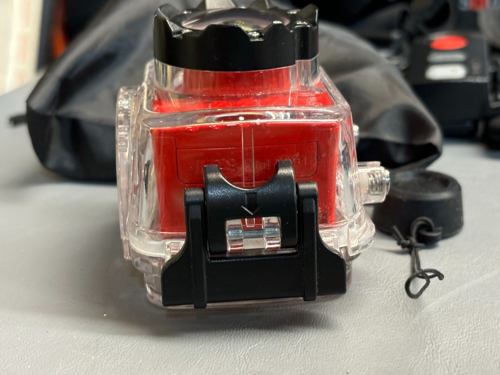 Nabi Square HD 4K Waterproof Action Camera - Red!