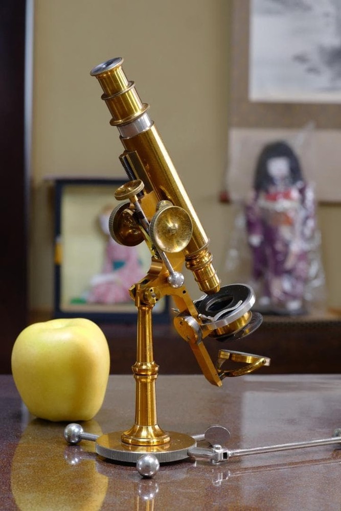 microscope antique Bausch & Lomb "Griffith Club" Microscope