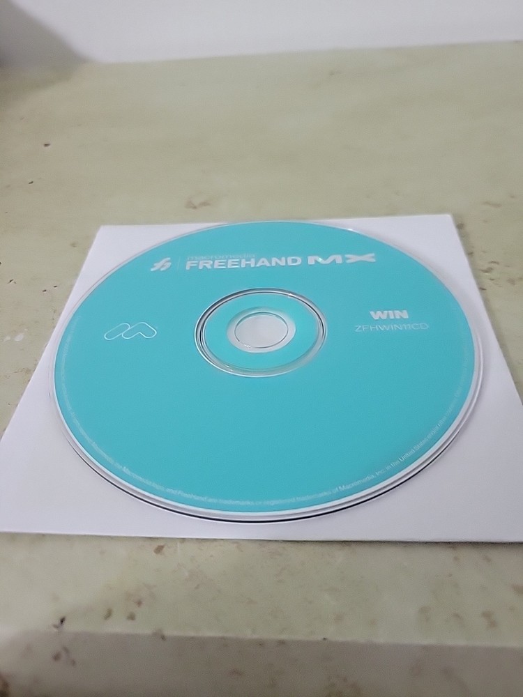 Macromedia Freehand MX CD Upgrade