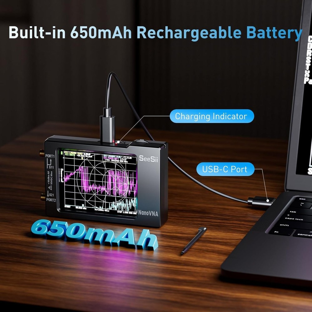 User-Friendly Vector Network Analyzer with Android and PC Software Support