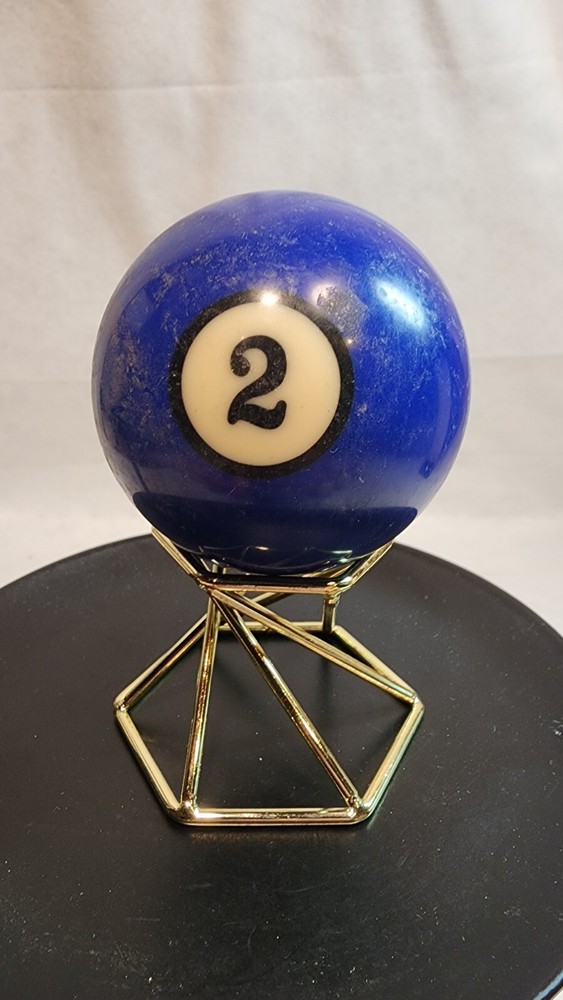 Solid Blue #2 ball Individual Pool Ball Billiard 2 1/4” Replacement