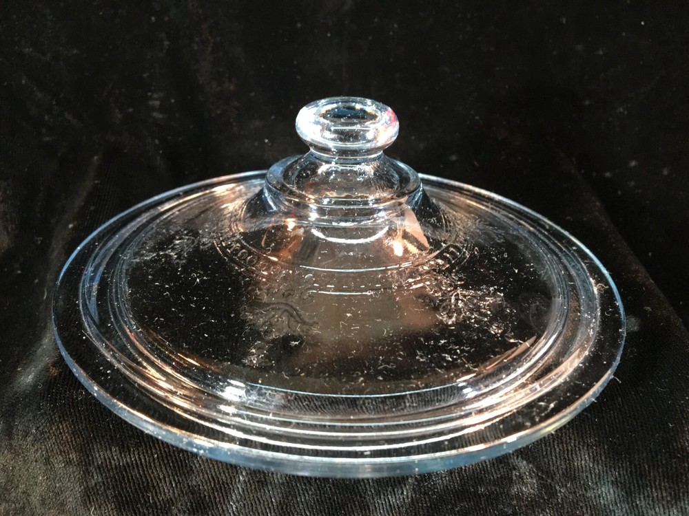 Fire King PHILBEE BLUE Round 5" Replacement Lid