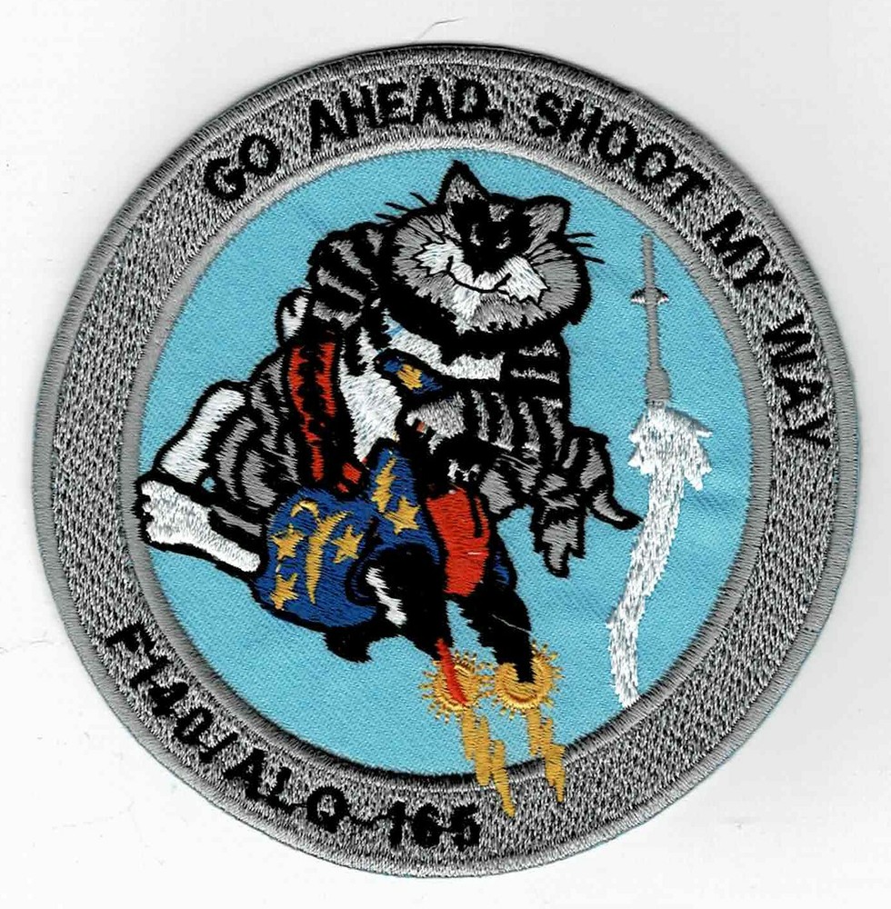 F-14 Tomcat "Go Ahead, Shoot My Way" patch