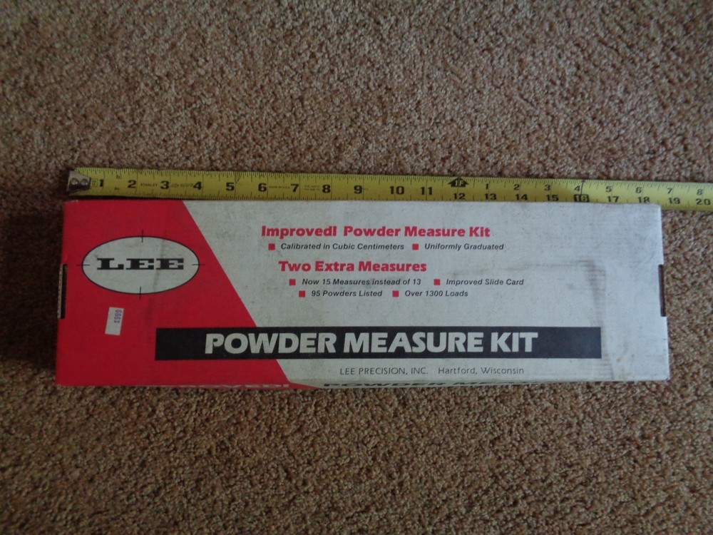 LEE IMPROVED POWDER MEASURE KIT