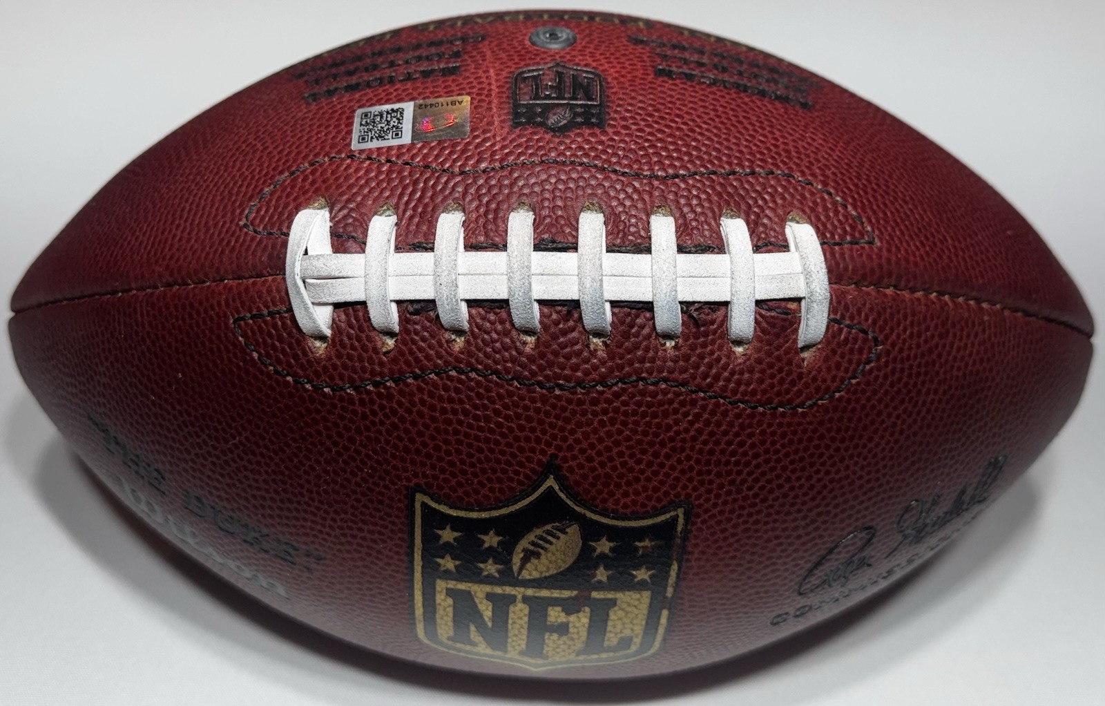 Pittsburgh Steelers Troy Polamalu Signed Autographed 2009 Game Used NFL Football