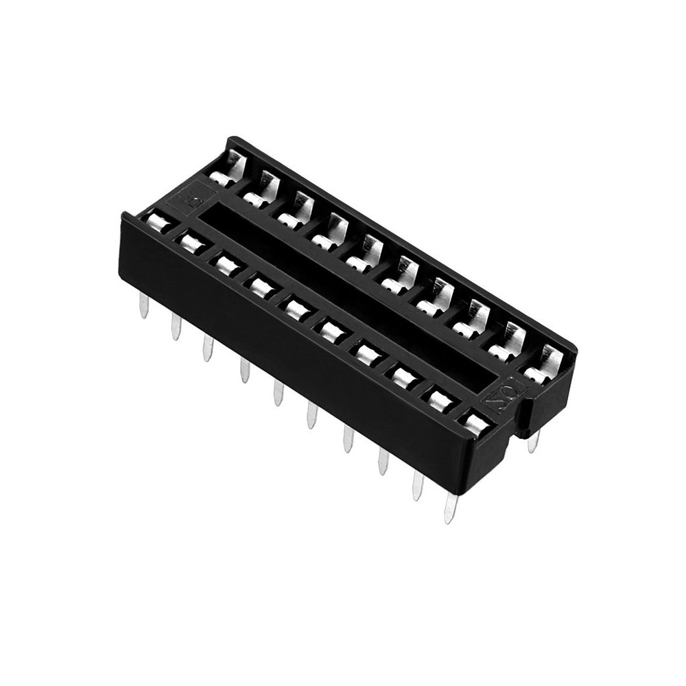 30pcs 2 Row 20 Flat Pins Soldering DIP IC Chip Socket Adaptor