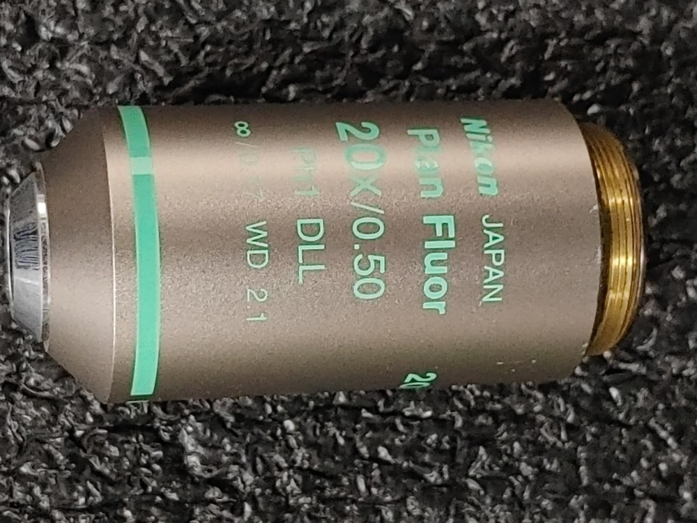 Nikon Plan Fluor 20x/0.50 Ph1 DLL WD 2.1 Microscope Objective Infinity/0.17