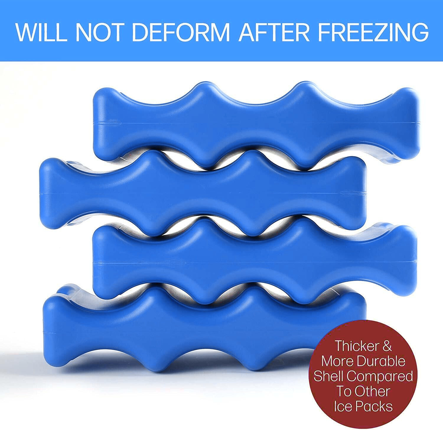 Can Pop Beer Baby Bottle Coolant Reusable Ice Pack Food drink Cooler (2-Pack)