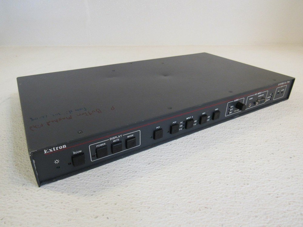 Extron Electronics System 5cr Plus Video And Audio Switcher 33-559-01 A