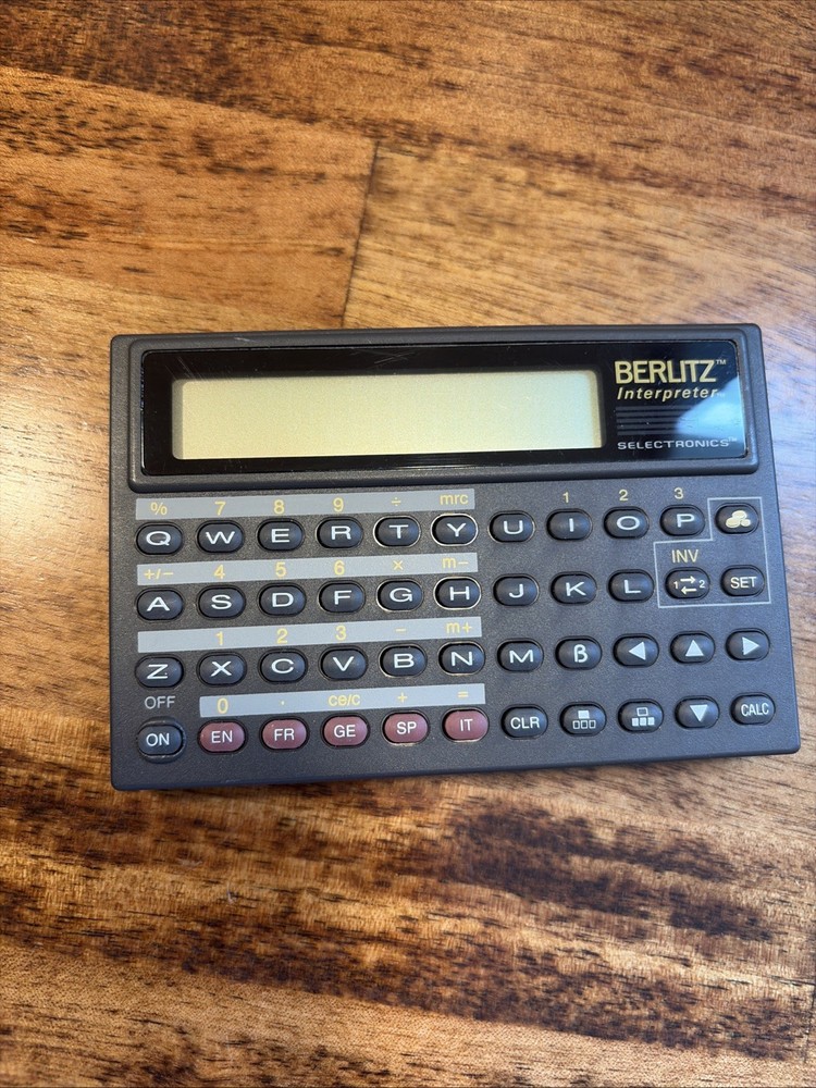 Berlitz Interpreter Works Perfect
