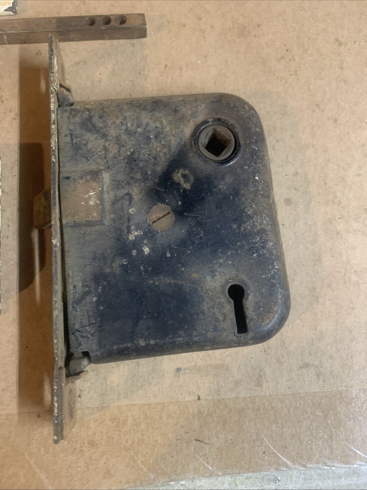 Antique Rim Lock. Mortise Lock & Hardware. 4/8