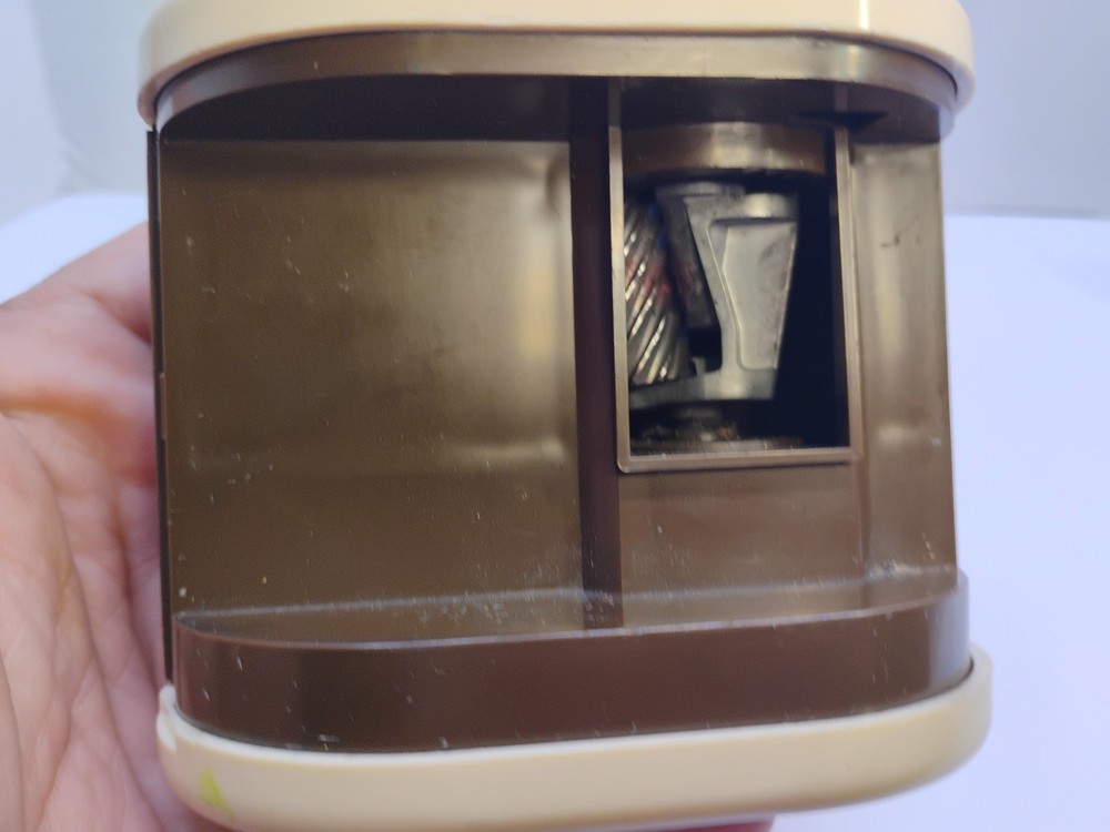 Vintage Sunbeam Mr. Sharpy Battery Powered Pencil Sharpener Tested Works