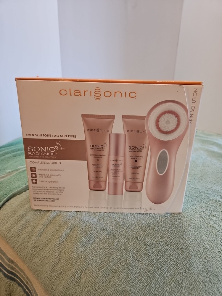 Clarisonic Sonic Radiance Brightening Solution Set NIB!