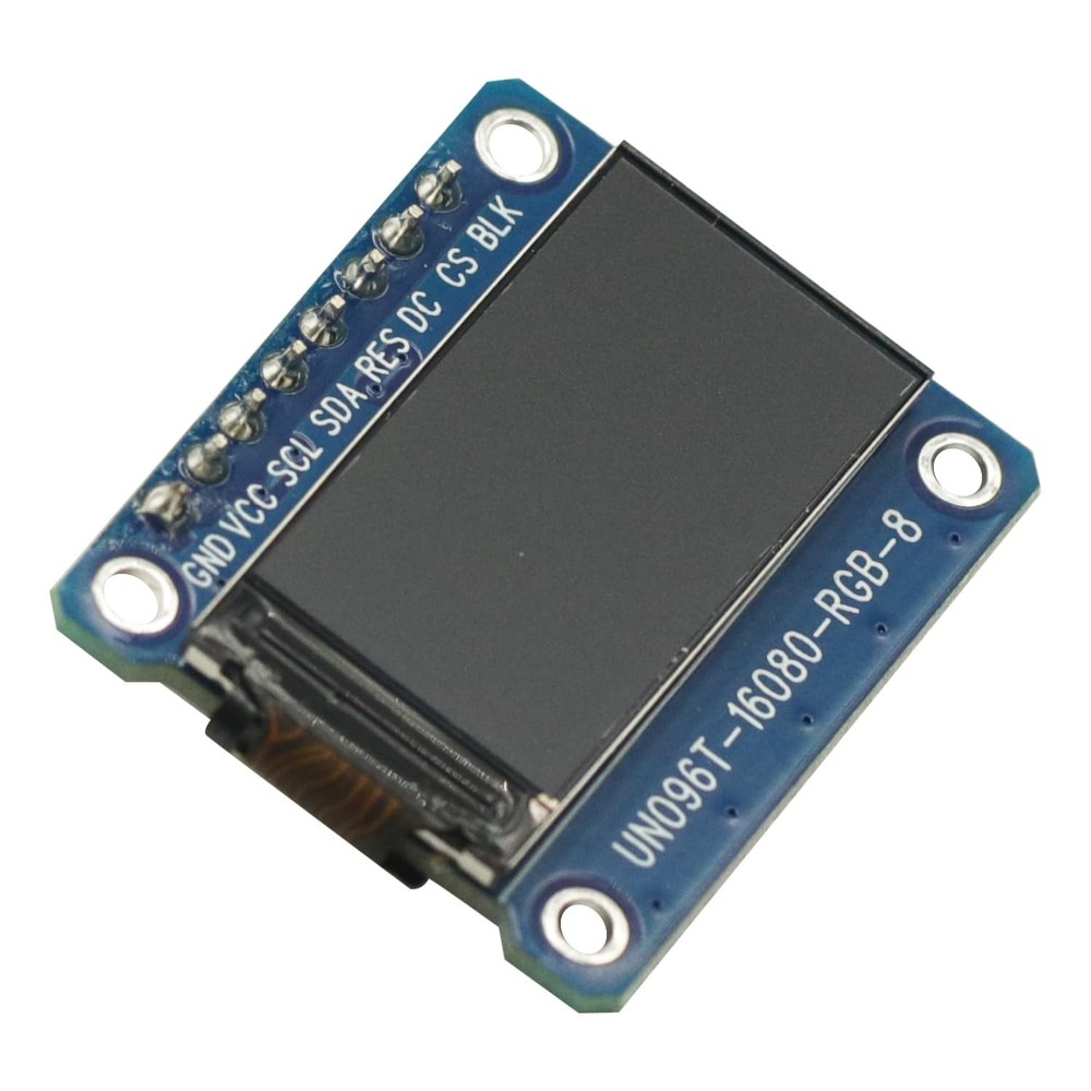 0.96 Inch 80x160 IPS LCD Display Module Full Color TFT Screen SPI Interface
