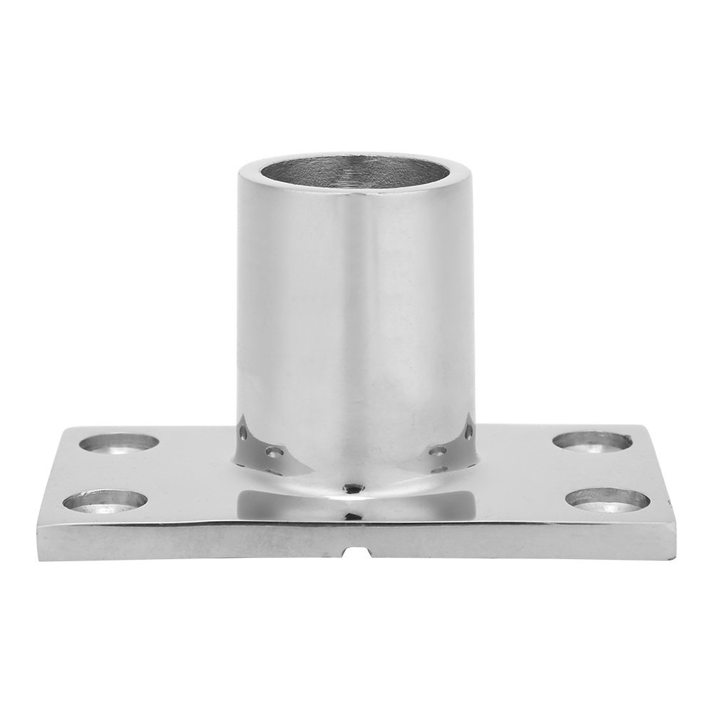 Boat Rail Fitting 316 90 Degrees Rectangular Marine Boat Hand Rail Base