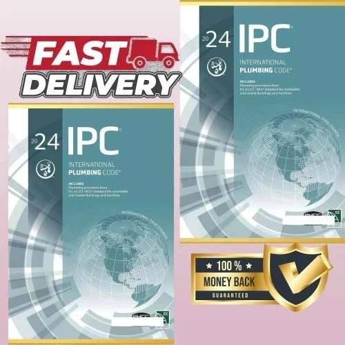 International Plumbing Code 2024 Fast Delivery