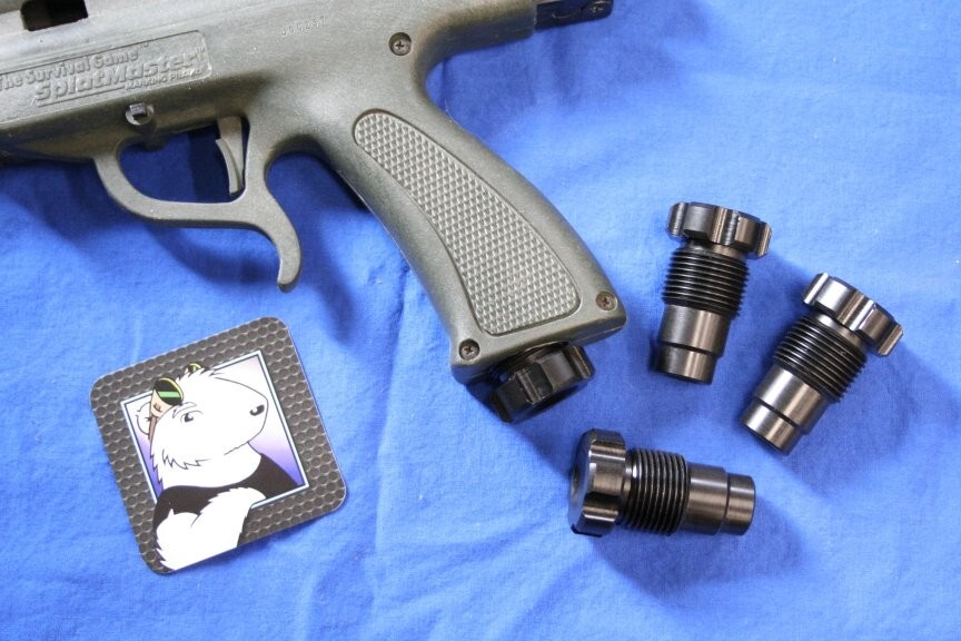 Doc's Custom NSG Splatmaster Speed Wheel- 12 gram changer knob, solid Delrin!