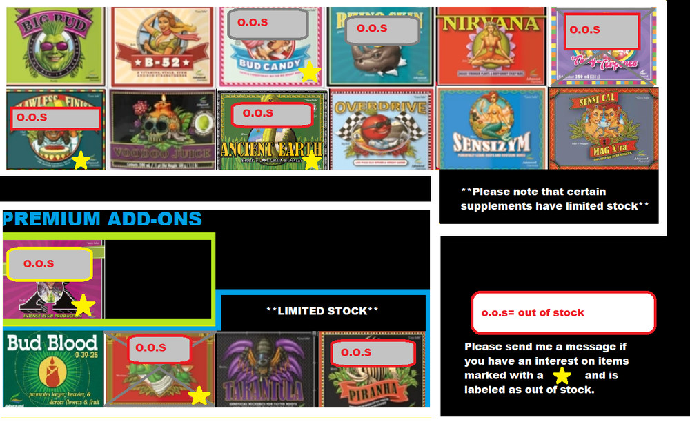 Advanced Nutrients - Supplements (Build Your Own Combo/Bundle - 250 mL Edition)