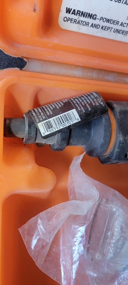 RAMSET SA270 POWDER ACTUATED FASTNER w CASE