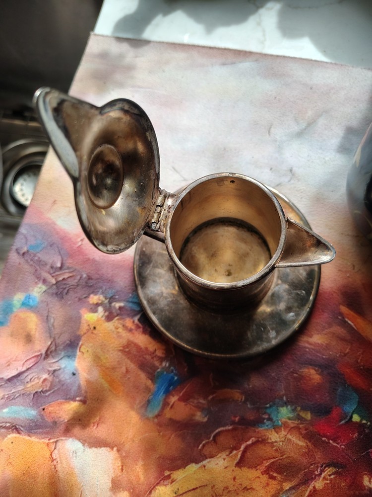 Wallace Silverplate Creamer Post 1940