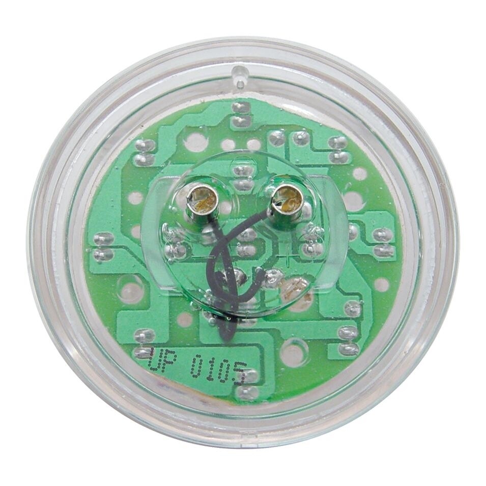 2.5" Round Amber LED 6 Pack