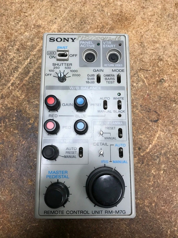 Sony RM-M7G Remote Control Unit Paintbox