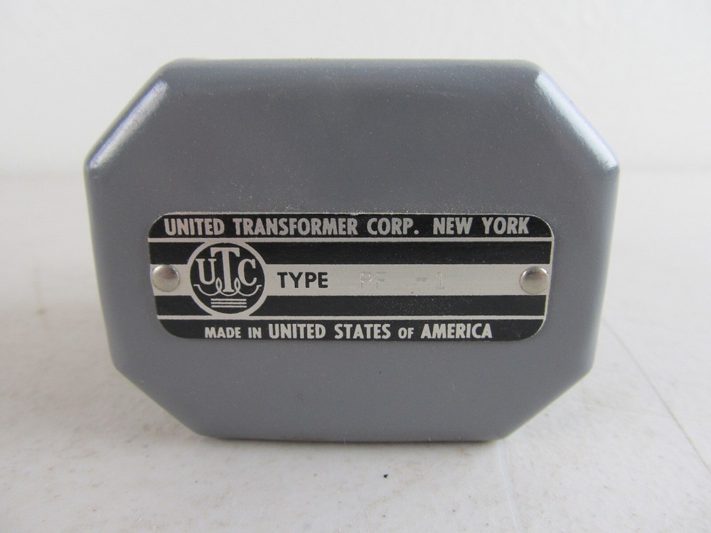 UTC PF-1 Transformer High Voltage, Flash