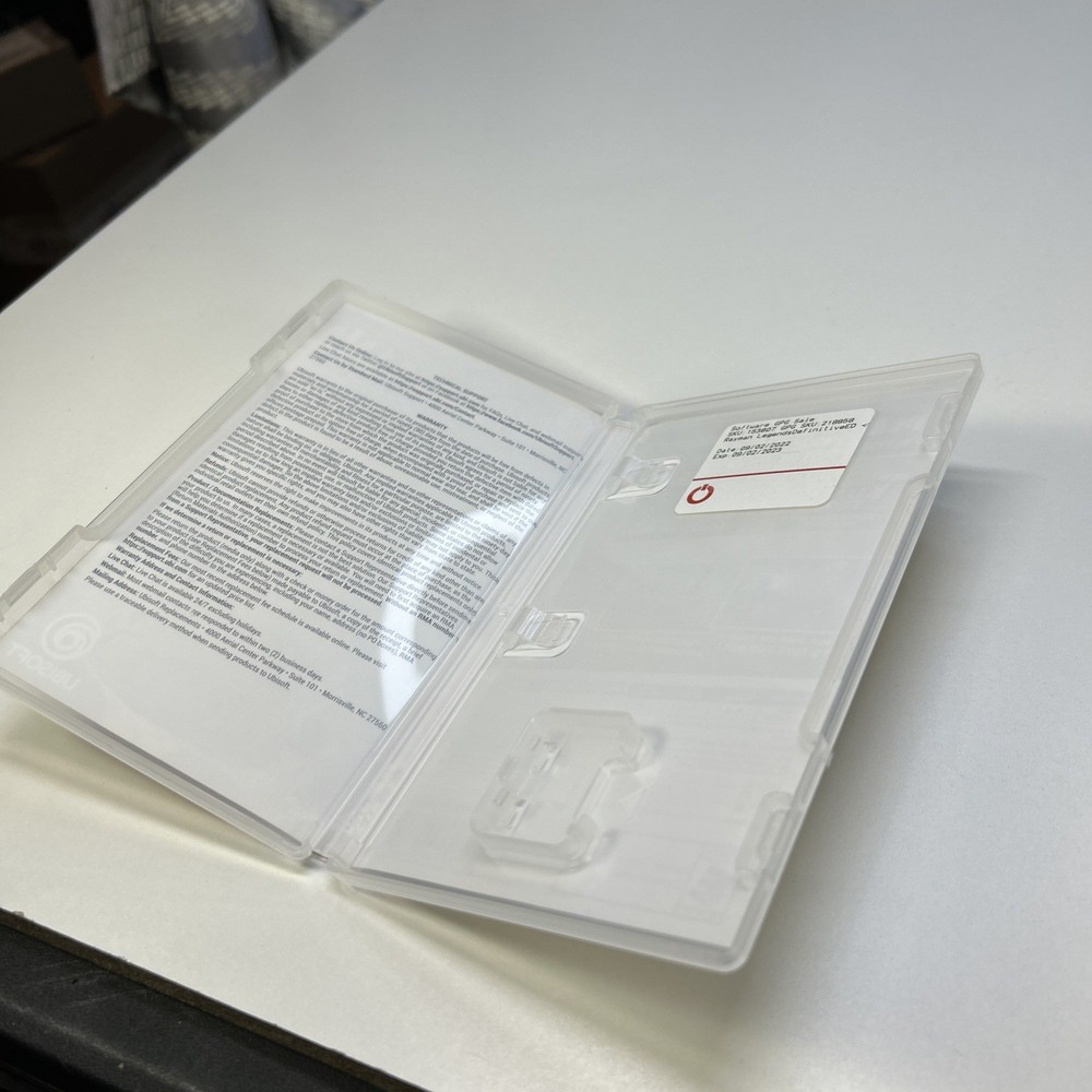 Rayman Legends - Definitive Edition - Nintendo Switch CASE ONLY