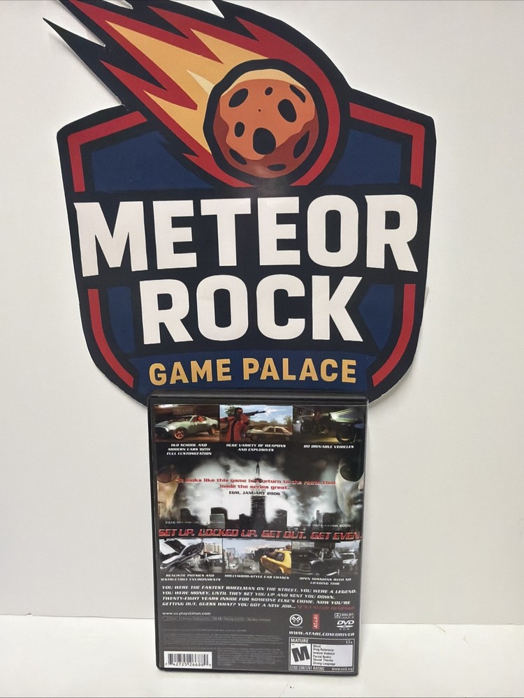 Driver Parallel Lines - PlayStation 2 Replacement Case Only (Game Not Included)