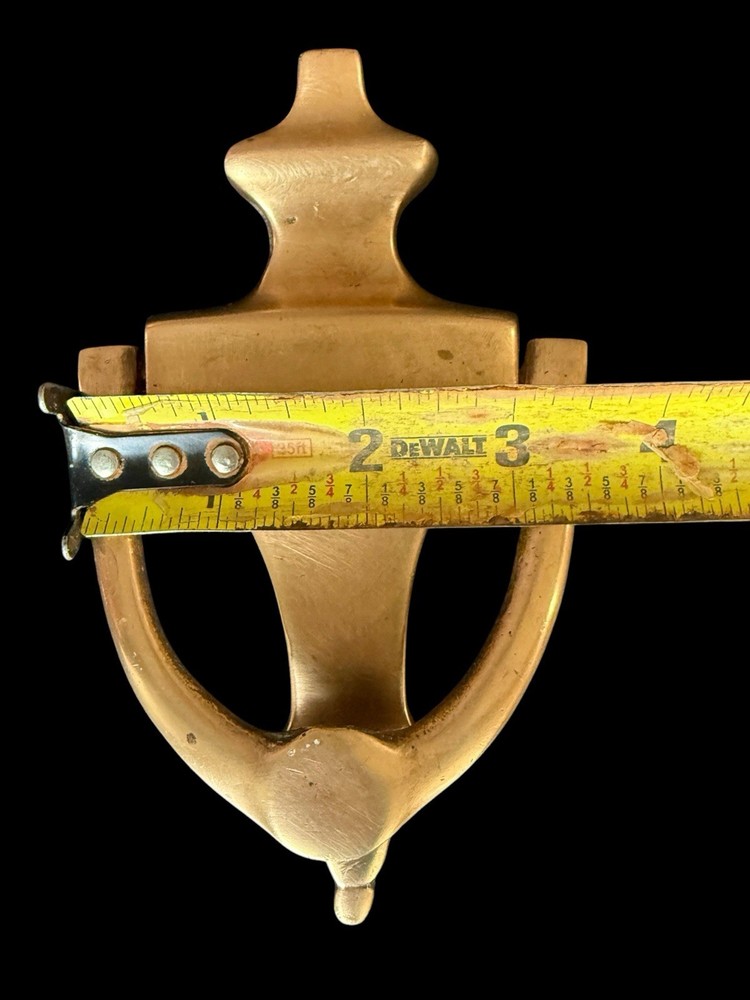 Vintage Solid Brass Door Knocker
