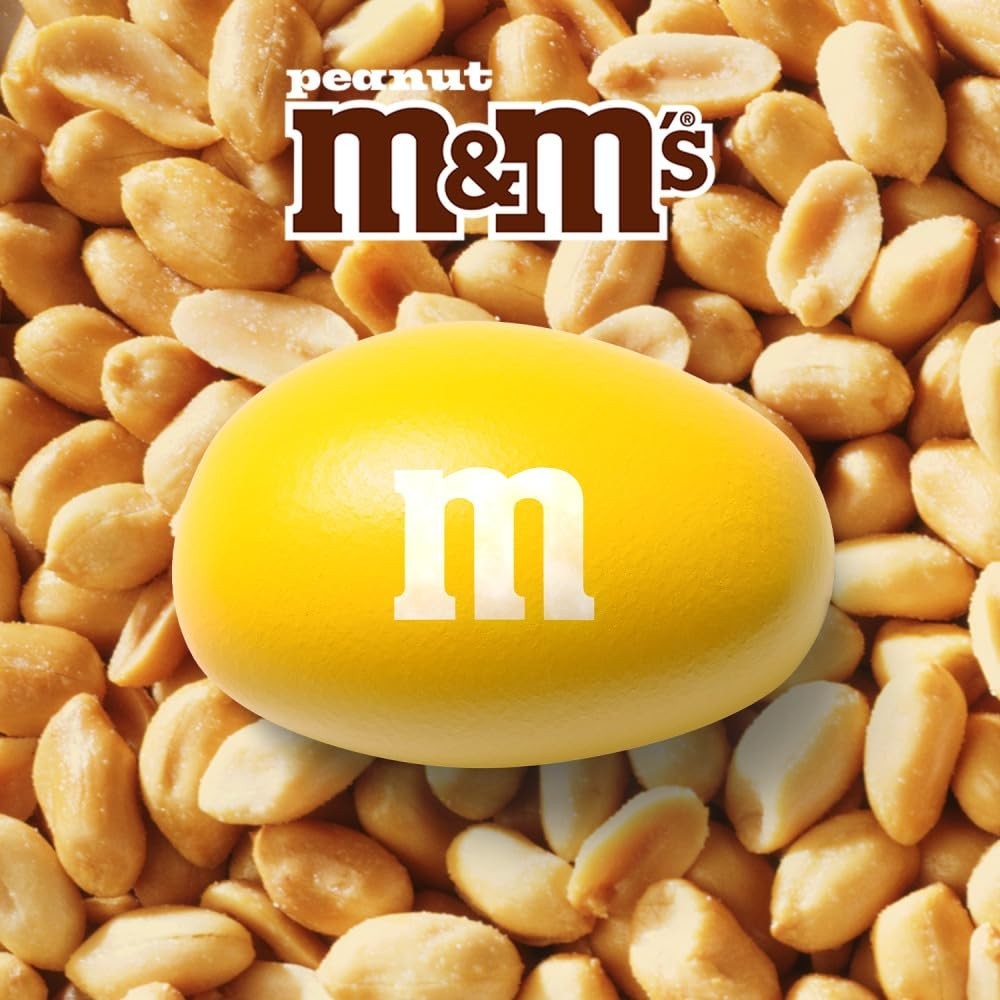 M&M’s Peanut Pastel Blend 10oz Bags (2 Pack) Easter Spring Candy Bulk Chocolate