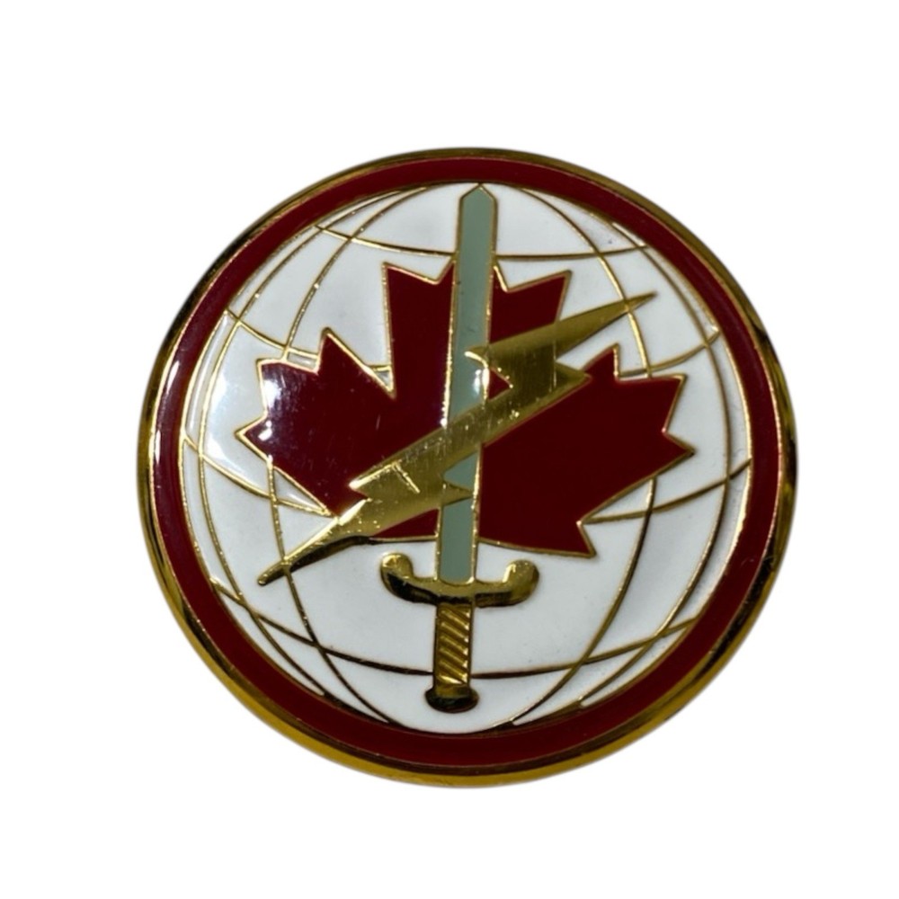 Canadian Forces Defence Information Services Command Pocket Badge No Backs