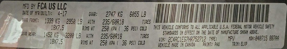 Used A/C Selector Switch fits: 2017 Chrysler Pacifica front 3 zone temperature c