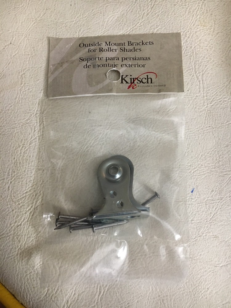 Kirsch Outside Mount Brackets For Roller Shades