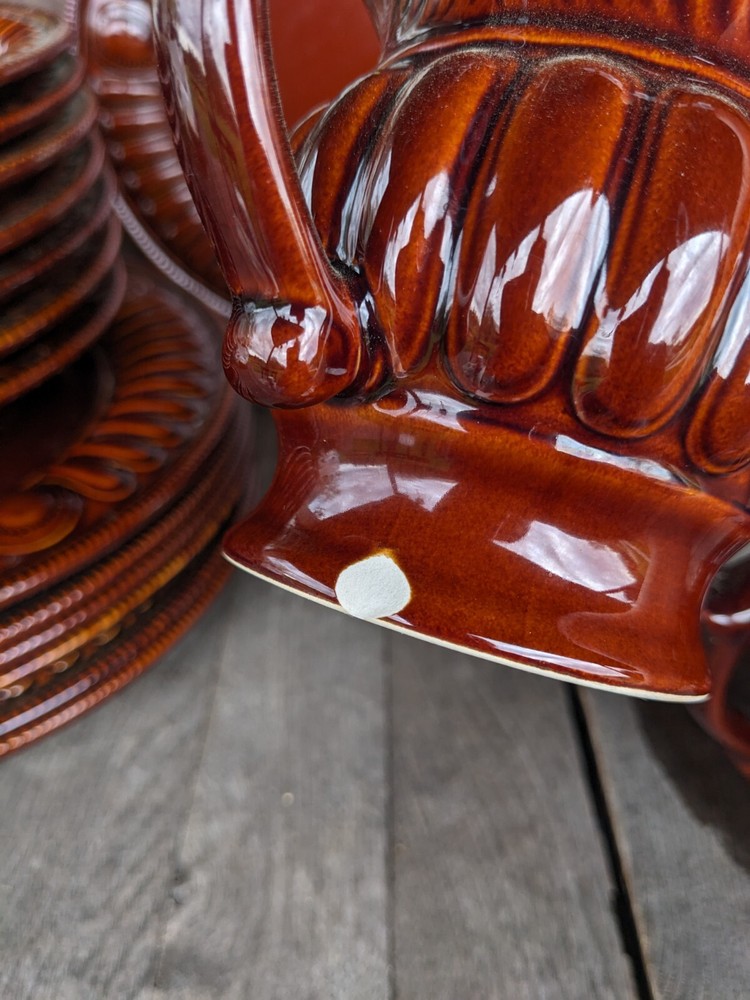 PFALTZGRAFF Palladium Chestnut Brown Miscellaneous Dinner Set