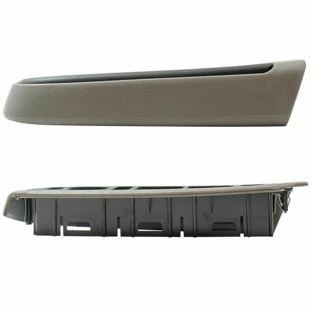 New Front Light Gray Window Switch Trim Bezel Set For 2003-2007 Silverado Sierra