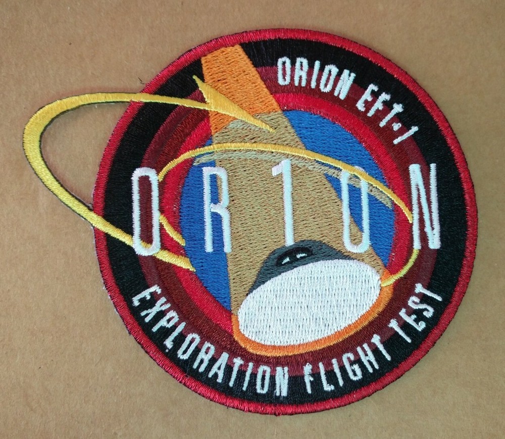 Authentic/Original USAF Delta IVH NASA Orion EFT-1 Exploration Flight Test Patch