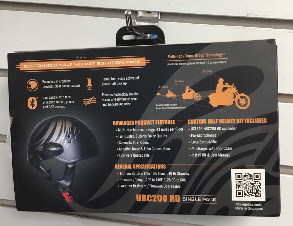 Uclear HBC200 HD Single Pack Force Communication Kit