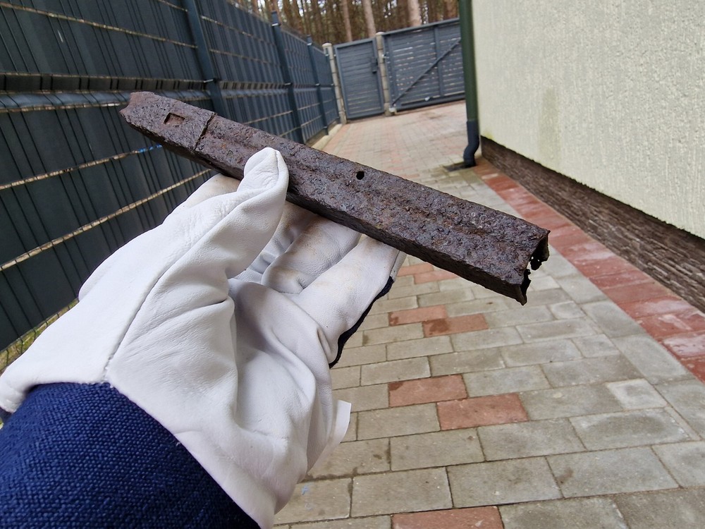 WW2 Accessories from the German bunker relic.