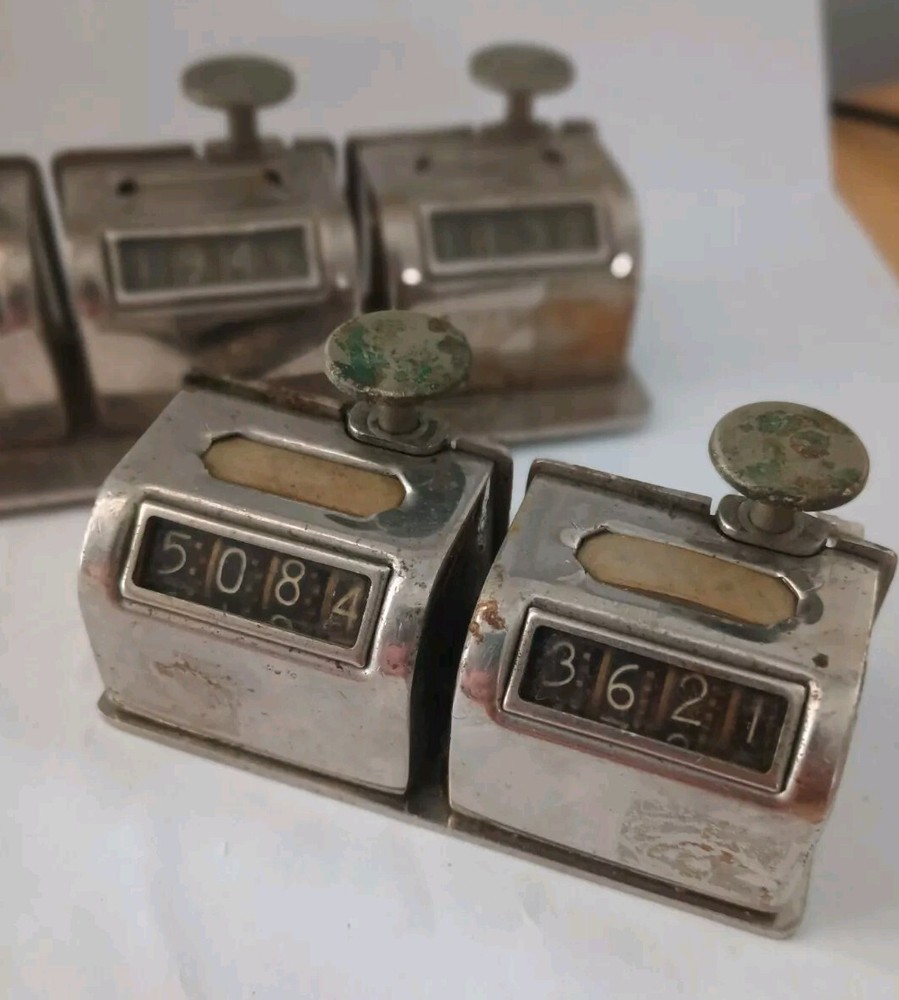 Vintage Tally Counters     2-Button  &  3- Button (13B, 13C)