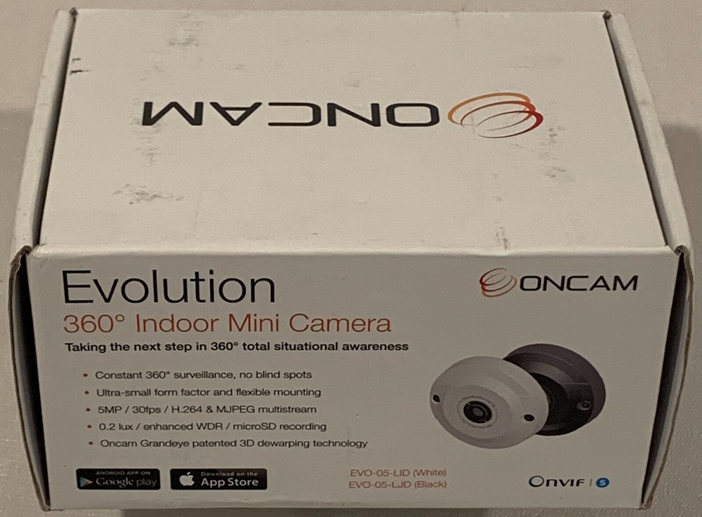 OnCam EVO-05-LID Evolution 360-Degree Indoor Mini Camera