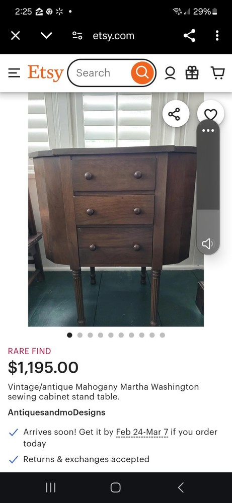 martha stewart sewing Chest
