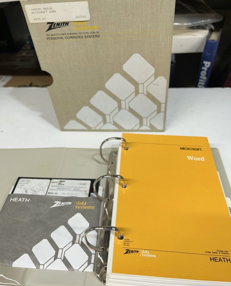 Heath Zenith Microsoft Word Manual & Software