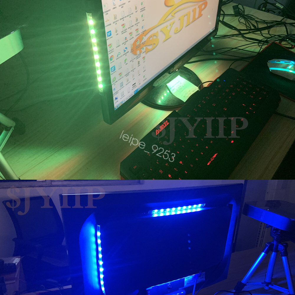 Gaming Computer Desk USB LED RGBW Lights --- Office / Home LIght